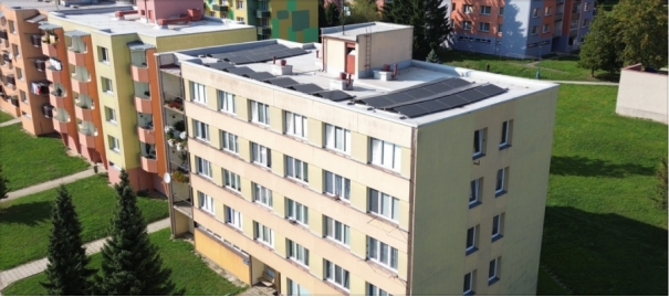 Fotovoltaika v lokalitě Bytový dům Litoměřice