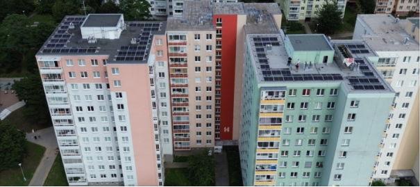Fotovoltaika v lokalitě Bytový dům Brno