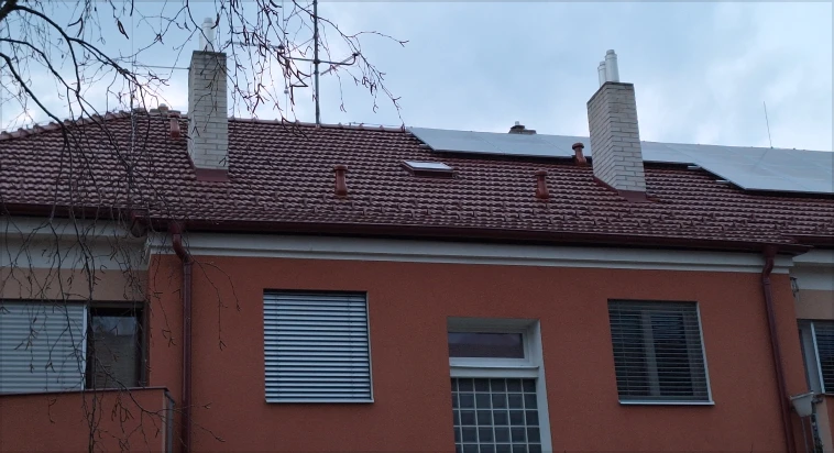 Fotovoltaika v lokalitě Bytový dům Přibice